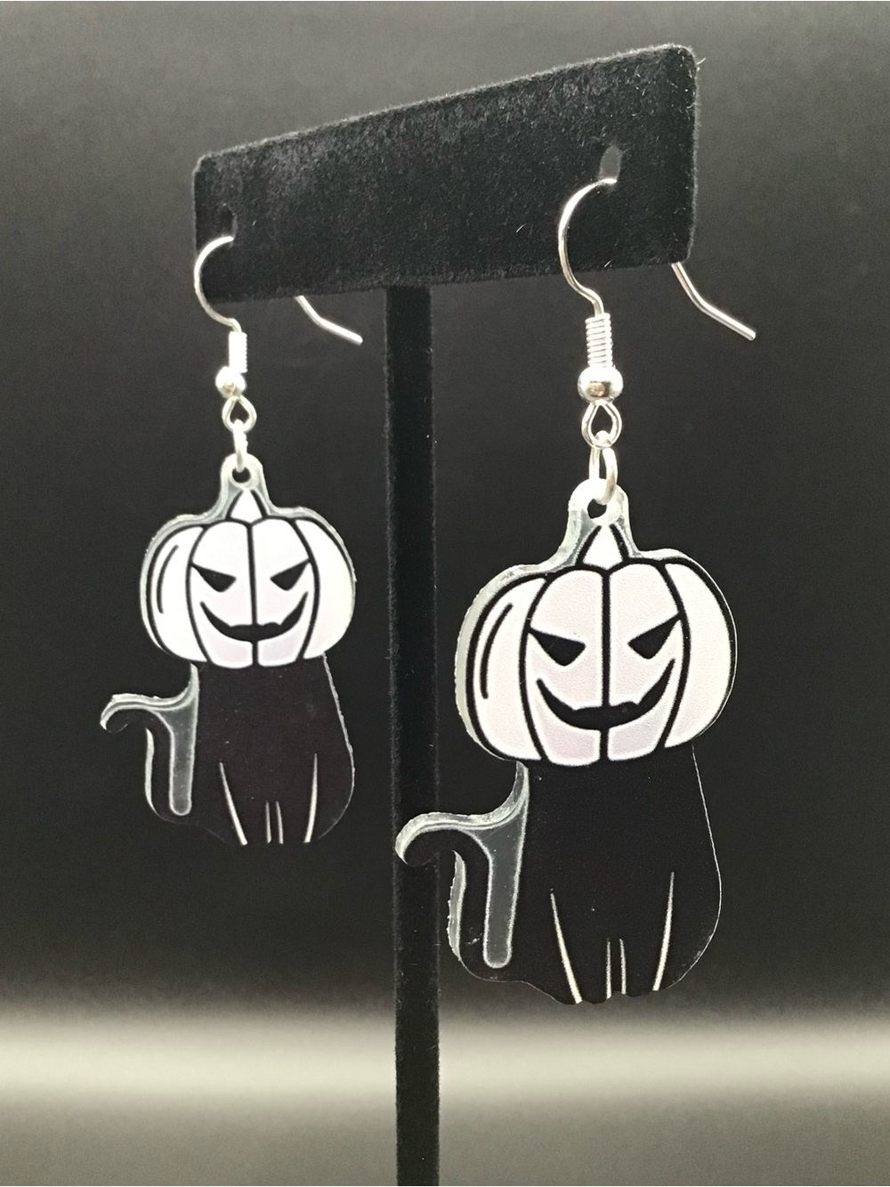 Halloween Cat Earrings